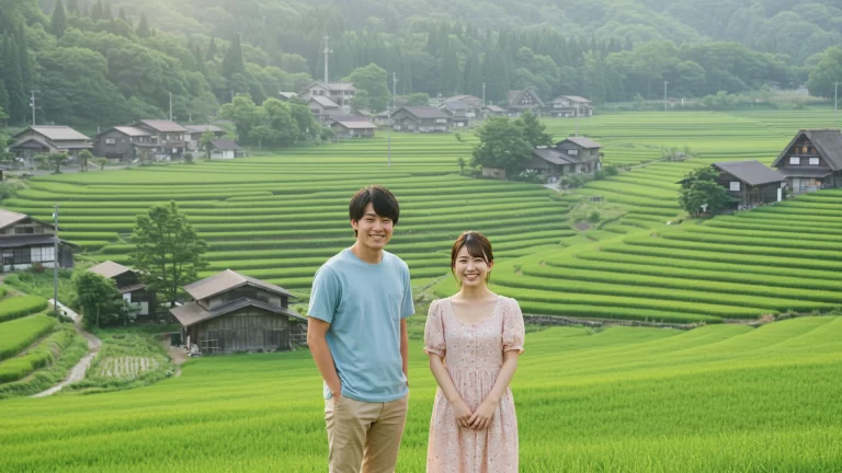 田舎住みました